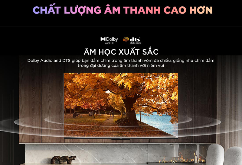 Công nghệ Dolby Audio, cho âm thanh chất lượng cao