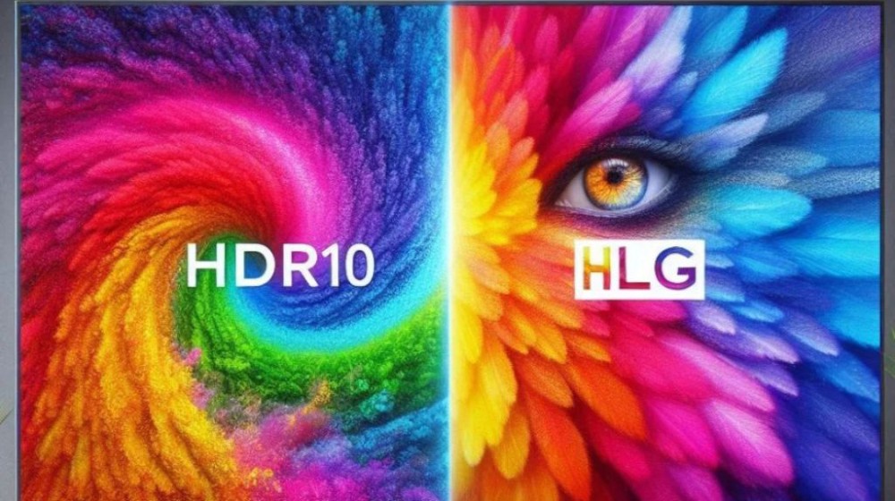 Công nghệ xử lý hình ảnh như HDR10, HLG hình ảnh rõ nét