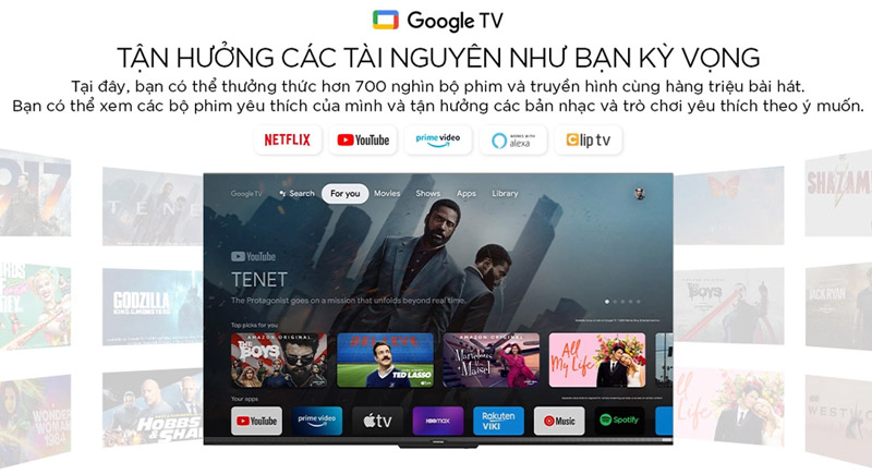 Google tivi Coocaa 4k 70 inch 70Y72 - Hàng chính hãng