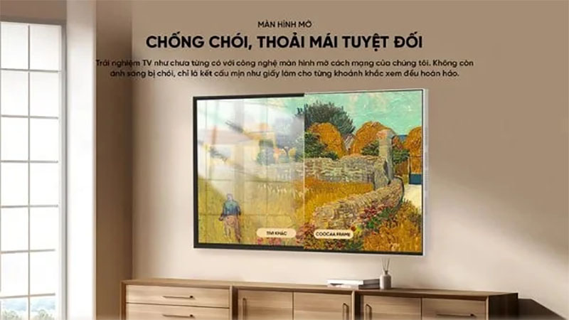 Google tivi khung tranh Coocaa QLED 55 inch 55LN7000G - Hàng chính hãng