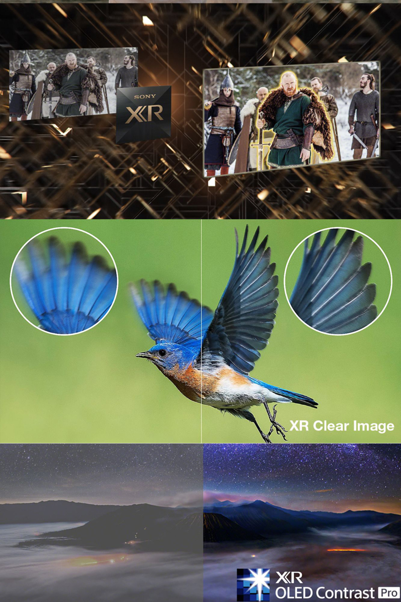 Google Tivi OLED Sony XR-55A80L - Hàng chính hãng