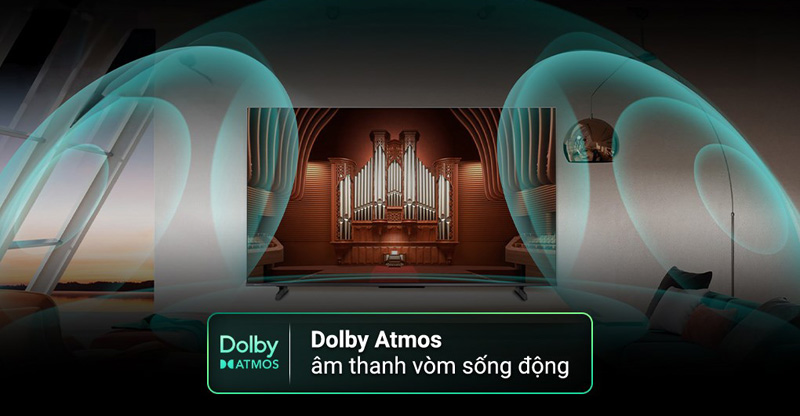 Google tivi qled Hisense 4K 65 inch 65Q6N - Hàng chính hãng