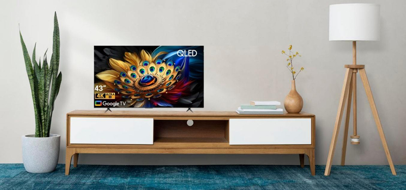 Google Tivi QLED TCL 4K 43 inch 43C655 - Hàng chính hãng