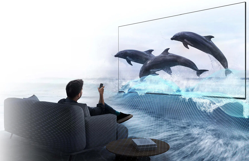 Google Tivi QLED TCL 4K 85 inch 85P8K - Hàng chính hãng