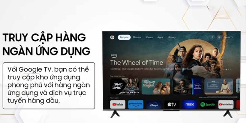 Google Tivi QLED Xiaomi A Pro 4K 43 inch L43MB-APSEA - Hàng chính hãng