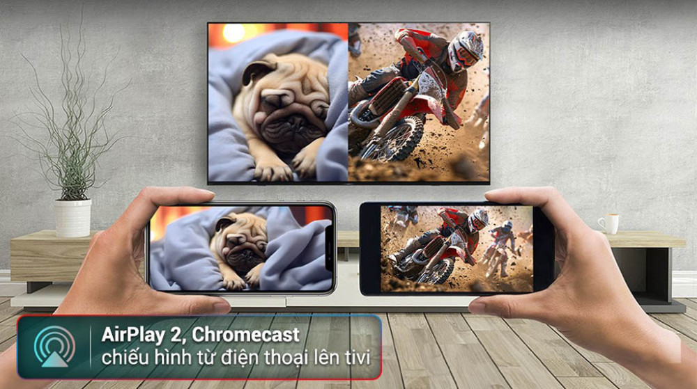 Google tivi Sony 4K 43 inch K-43S25VM2 - Hàng chính hãng