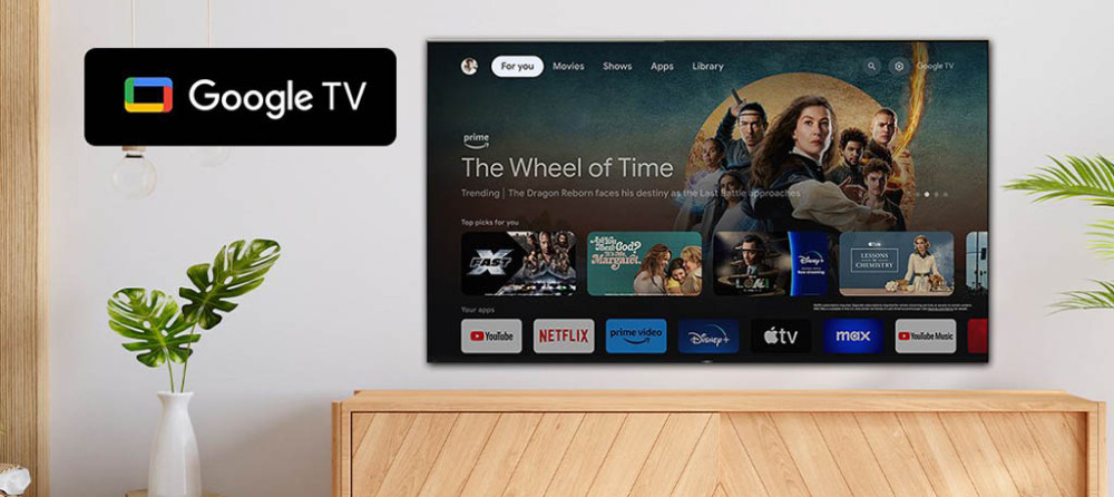 Google tivi Sony 4K 43 inch K-43S25VM2 - Hàng chính hãng