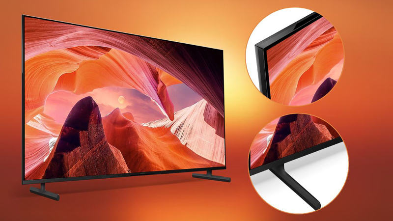 Chân đế đỡ tivi hình chữ T ngược vững chắc bằng chất liệu nhựa nguyên khối