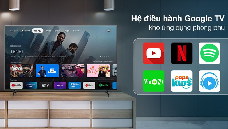 Google Tivi Sony 32 inch KD-32W830K - Hàng chính hãng
