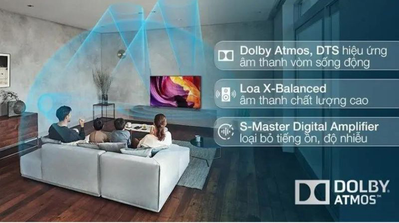 Google Tivi Sony 4K 85 inch KD-85X80L - Hàng chính hãng