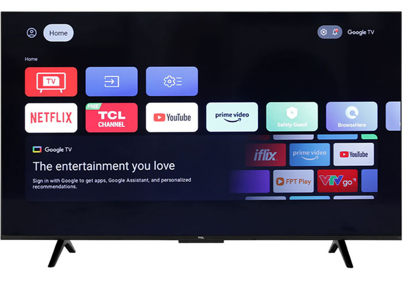 Google tivi TCL 4K 50 inch 50P79B - Hàng chính hãng
