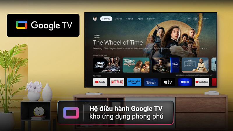 Google Tivi Sony 4K 65 inch K-65S30 - Hàng chính hãng