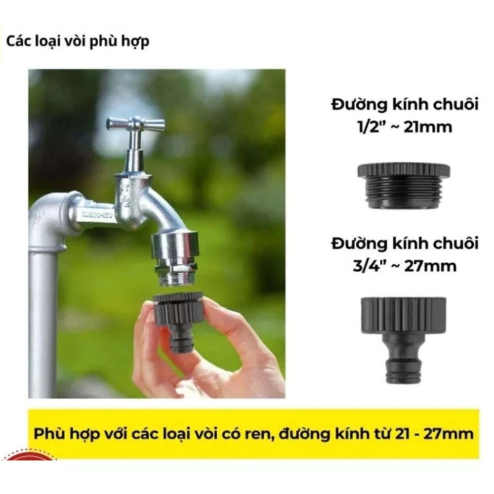 Guồng dây tích hợp vòi tưới cây 15 mét Karcher HR 1.15 - Hàng chính hãng