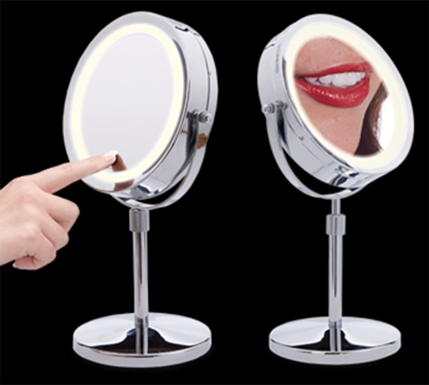 Gương trang điểm Lanaform Stand Mirror X10 LA131006 - Hàng chính hãng