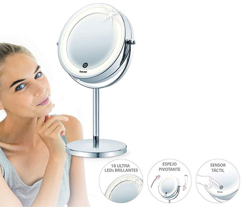 Gương trang điểm đèn Led Beurer BS55 - Hàng chính hãng