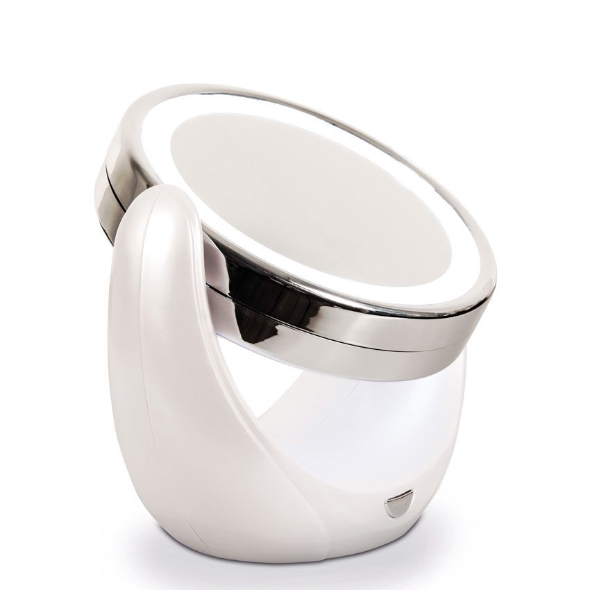 Gương tròn Rio MMLD có thể xoay 180 độ để t\hay đổi mặt gương