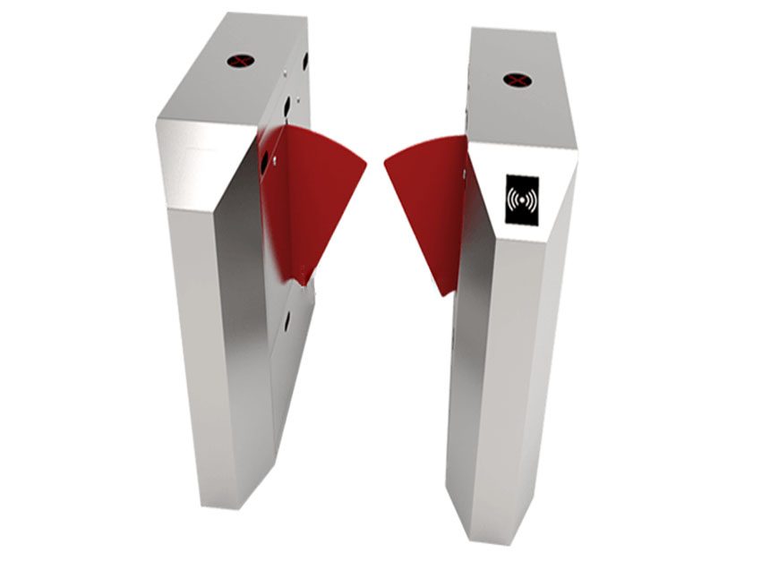 Hàng rào bán tự động Flap Barrie ZKTeco FBL 1011 - Hàng chính hãng