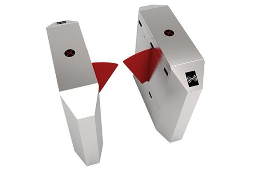 Hàng rào Flap Barrie bán tự động ZKTeco FBL 2011 - Hàng chính hãng