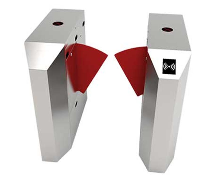 Hàng rào FlapBarrie bán tự động ZKTeco FBL 1000