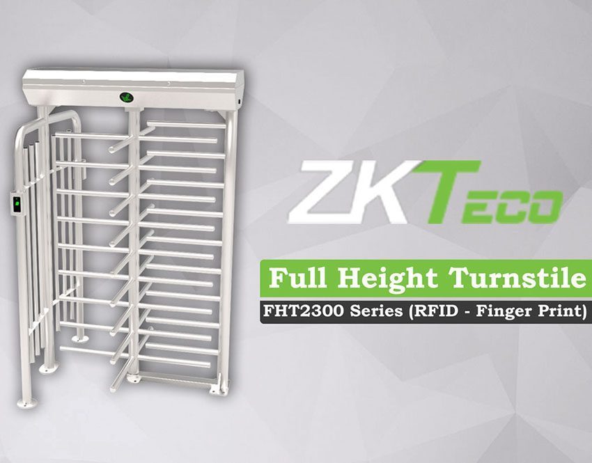 Hàng rào Full Height bán tự động ZKTeco FHT2300 - Hàng chính hãng