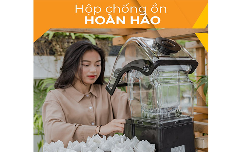 Hộp chống ồn cho máy xay sinh tố công nghiệp UniBlend - Hàng chính hãng