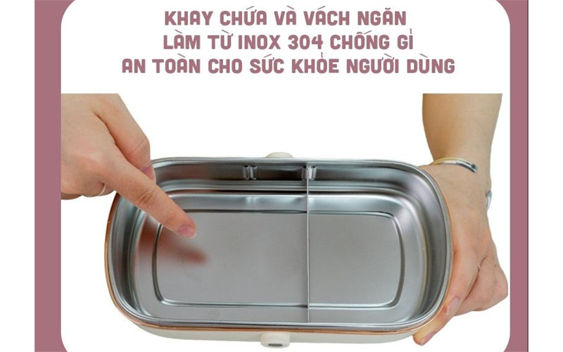 Hộp cơm cắm điện Bear SB-HC09L - Hàng chính hãng
