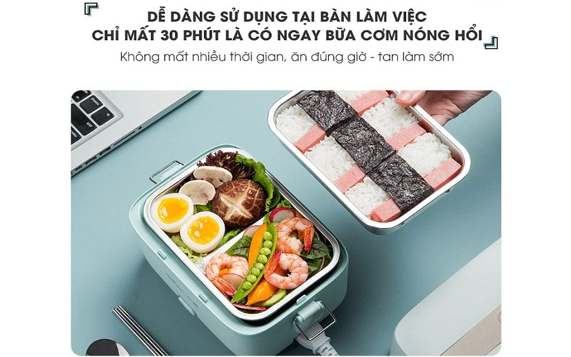 Hộp cơm cắm điện Bear SB-HC12L - Hàng chính hãng