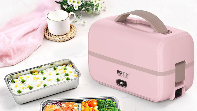 Hộp cơm cắm điện văn phòng Bennix BN-99S - Hàng chính hãng