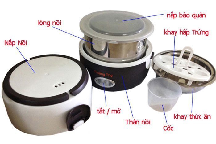 Hộp cơm điện đa năng Trường Thọ BA 2019 - Hàng chính hãng