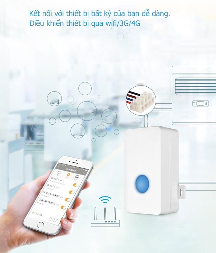 Hộp công tắc thông minh Broadlink WIFI SC1PRO - Hàng chính hãng