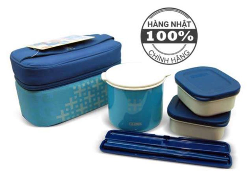 Hộp đựng cơm giữ nhiệt Thermos DBP-252 BL - Hàng chính hãng