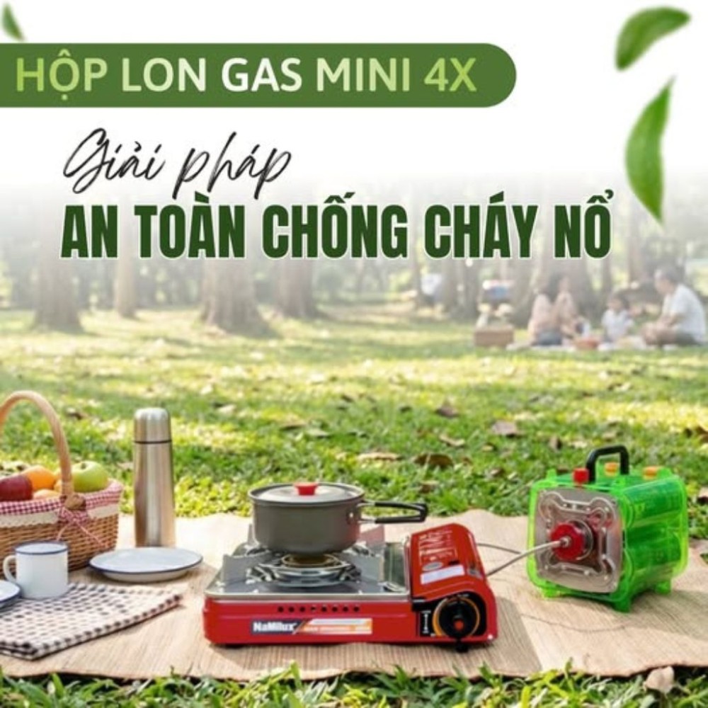 Hộp đựng lon ga Namilux HL-4X - Hàng chính hãng