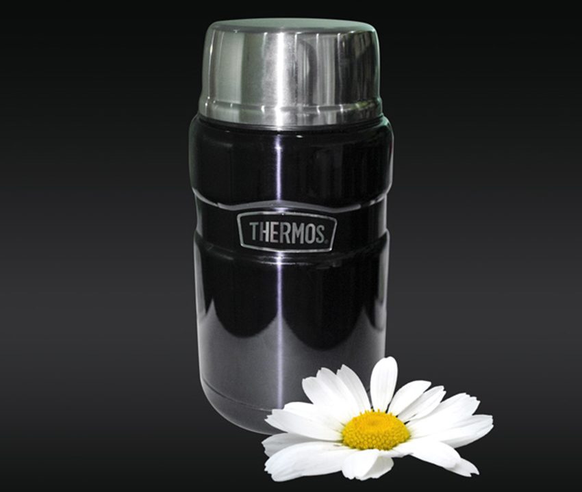 Hộp đựng thức ăn giữ nhiệt Thermos SK-3020 BK - Hàng chính hãng