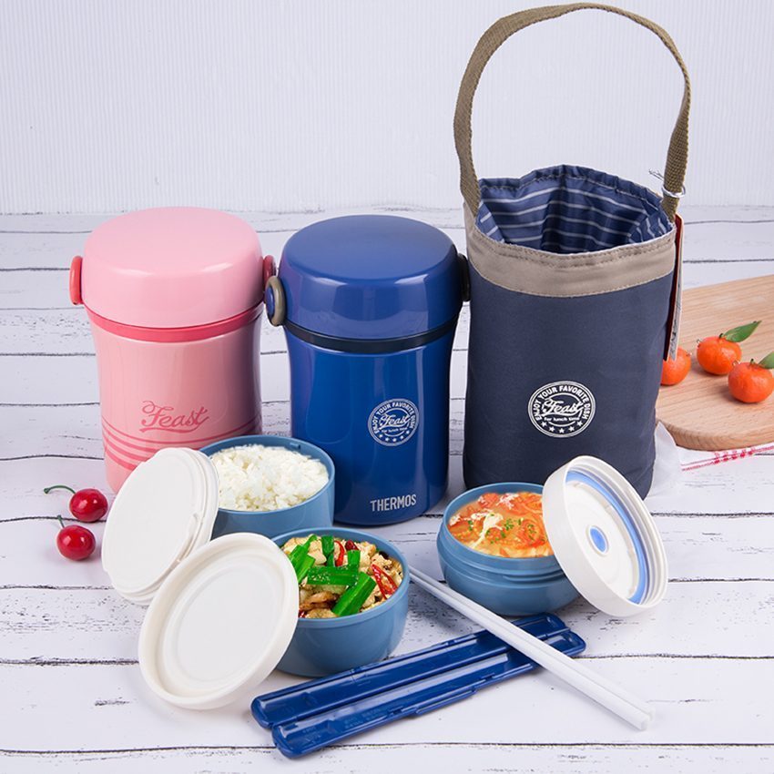 Ứng dụng của hộp giữ thức ăn Thermos JBC-801-BLUE