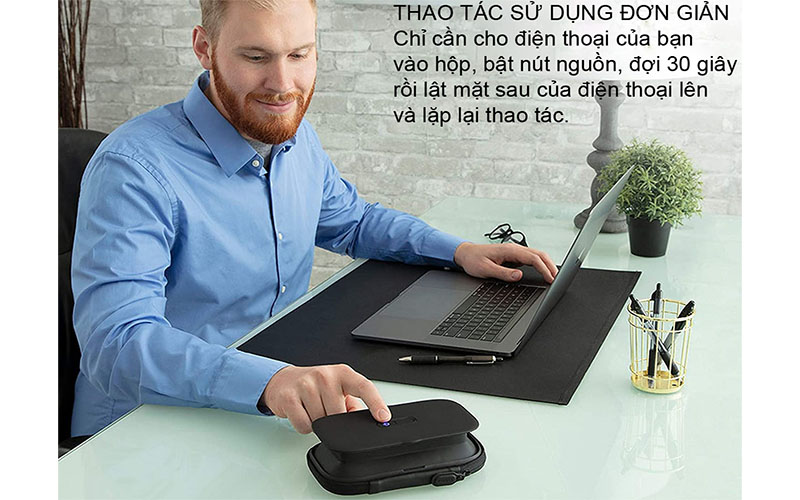 Hộp khử khuẩn HoMedics SAN-PH100