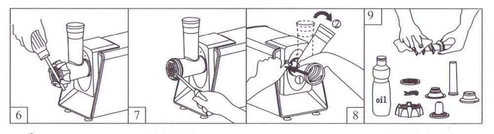 Thứ tự tháo các phụ kiện Gali GL-1902