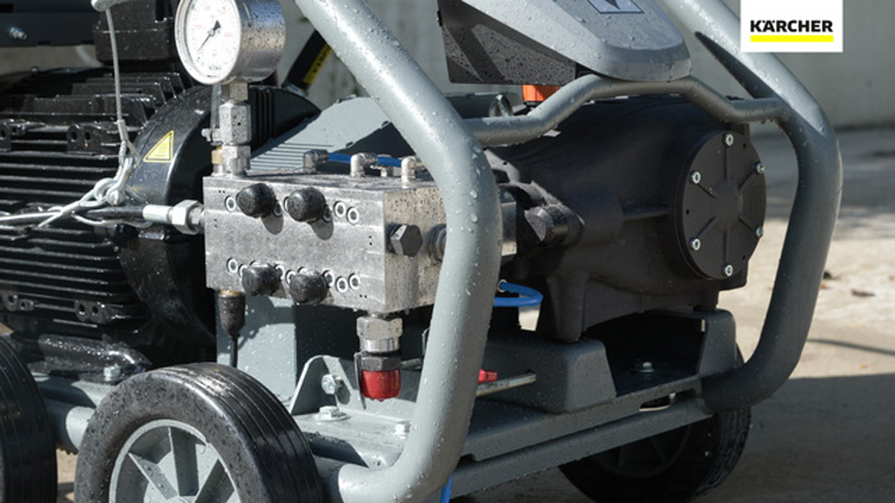 Máy phun rửa áp lực siêu cao Karcher HD 9/100-4 Cage Classic - Hàng chính hãng