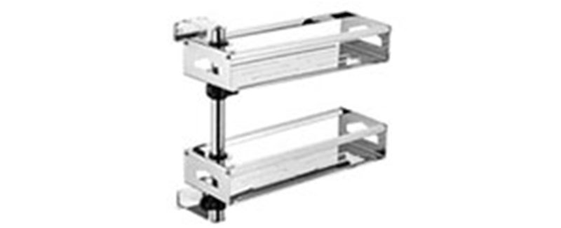 Kệ xoay cao cấp hai tầng Smartliving YM002K - Hàng chính hãng