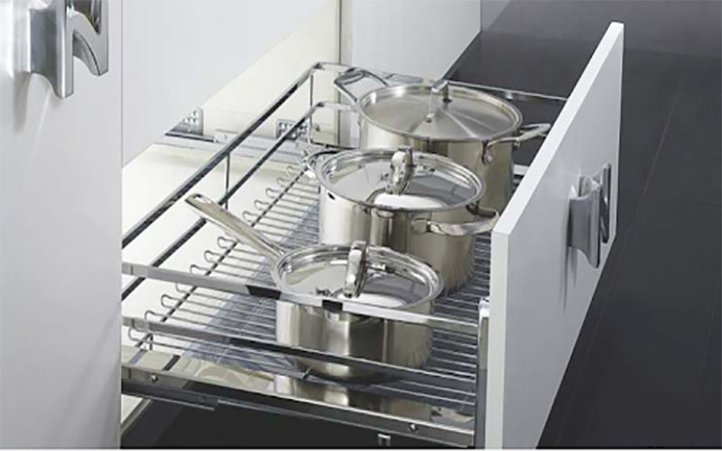 Kệ xoong nồi nan dẹt Gerari GN7.600 - Hàng chính hãng