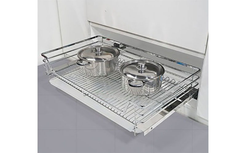 Kệ xoong nồi nan dẹt Gerari GN7.800 - Hàng chính hãng