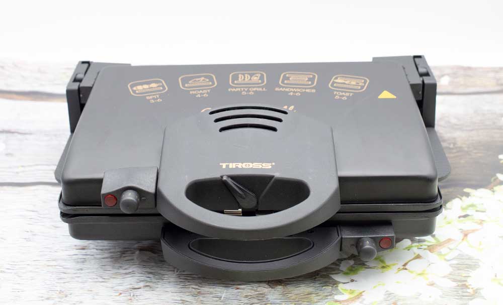 Kẹp nướng điện Tiross TS965 - Công suất 1900W - Hàng chính hãng