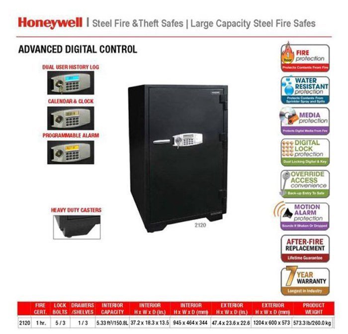 Két sắt Honeywell 2120