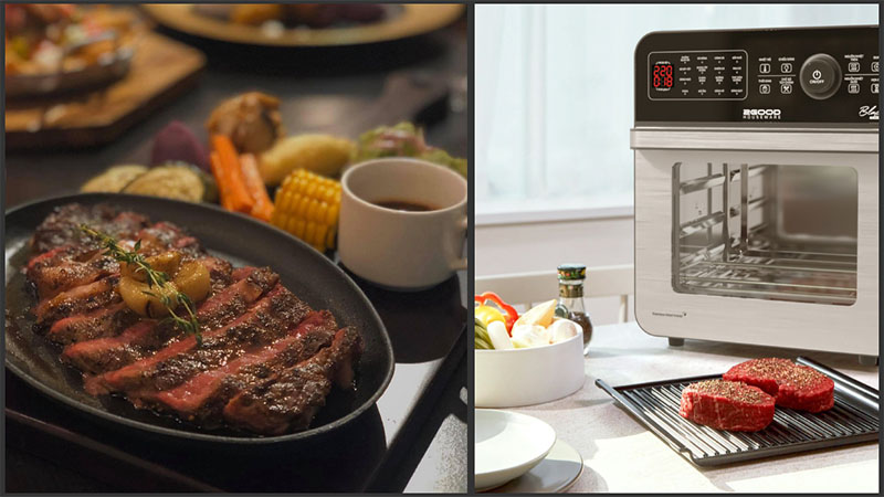 Khay nướng bít tết nồi chiên không dầu 2GOOD S19/S20