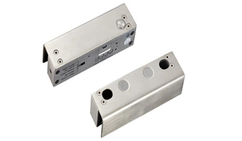 Khóa chốt điện tử cho cửa kính toàn bộ Yli YB-500U - Hàng chính hãng