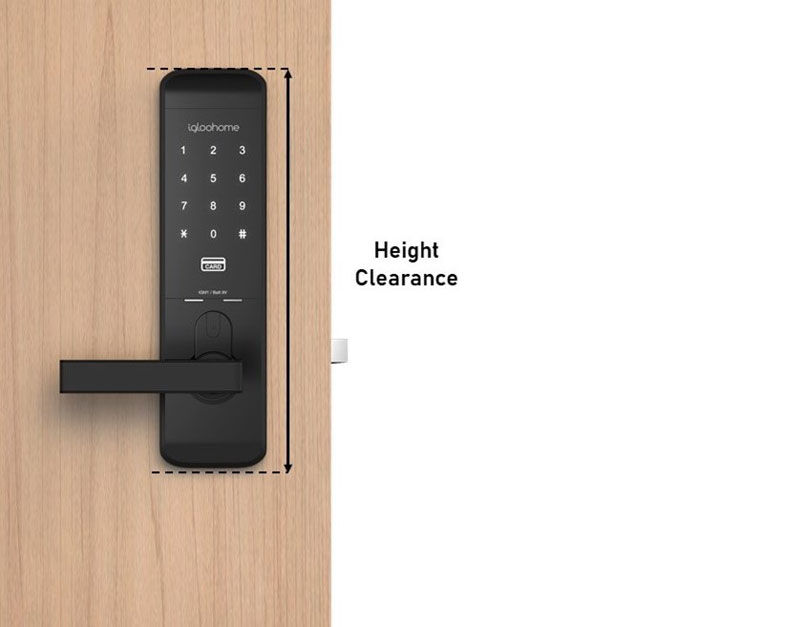 Khóa cửa điện tử thông minh Igloohome ML5 - Hàng chính hãng
