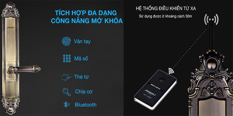 Khóa cửa điện tử Kaadas 6001 - Hàng chính hãng
