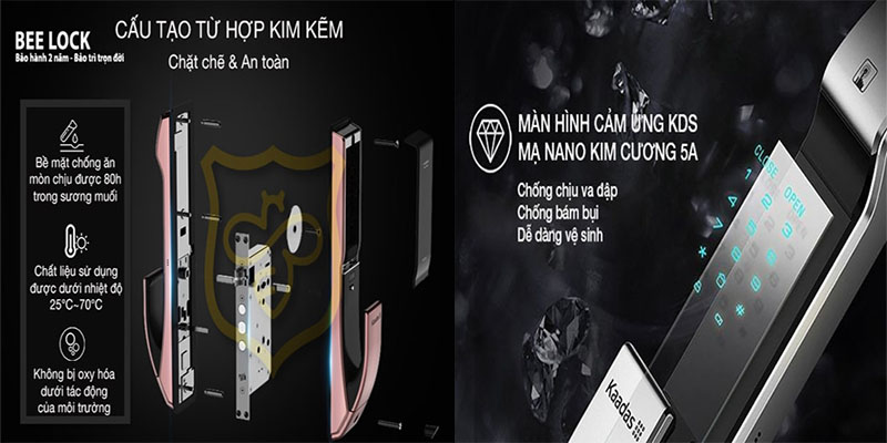 Khóa cửa điện tử Kaadas K7 - Hàng chính hãng