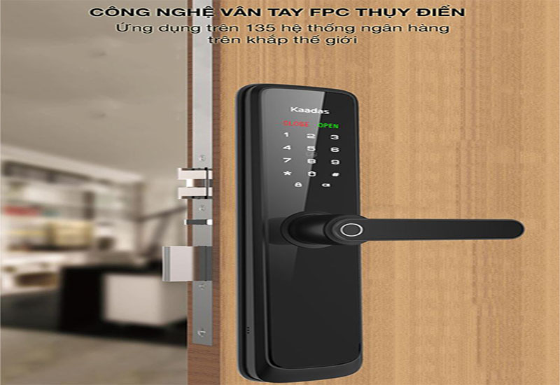Khóa cửa điện tử Kaadas L7-2 - Hàng chính hãng
