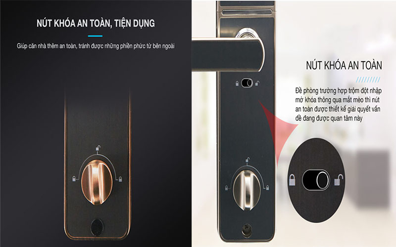 Khóa cửa điện tử Kaadas V5 - Hàng chính hãng