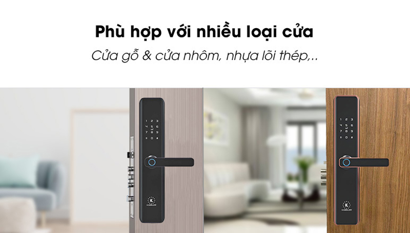 Khóa điện tử Kassler KL-669 BLACK - Hàng chính hãng